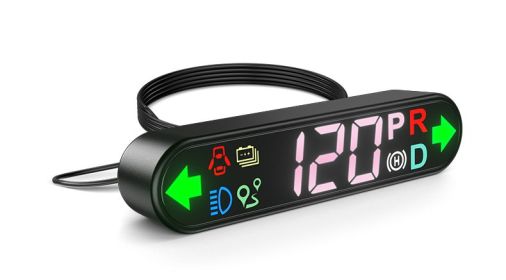 Air Meter Speed Sub-screen Instrument Panel Heads Up Display (Option: Intelligent air code meter)